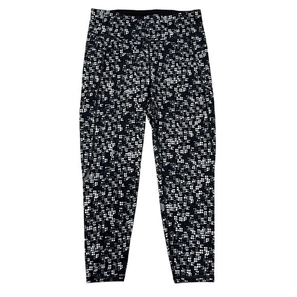 SWEATY BETTY Zero Gravity Black Grey Dot Print Leggings 12 - Picture 2 of 12